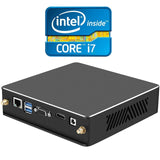 Mini PC Intel Core i3/i5/i7 8GB RAM 128GB SSD HDMI-Compatible VGA Dual Output Win10 System Dual-Band WiFi Gigabit Ethernet